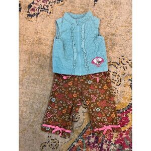 Disney Minnie Mouse Vest Outfit (12M)